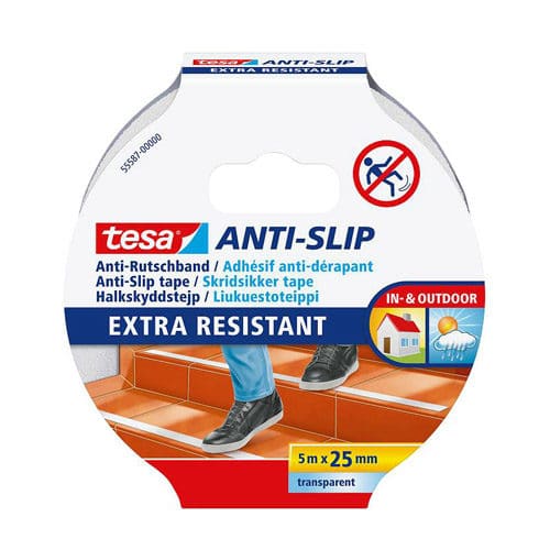 Cinta antideslizante Tesa Transparente