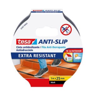 Cinta antideslizante Tesa Negra